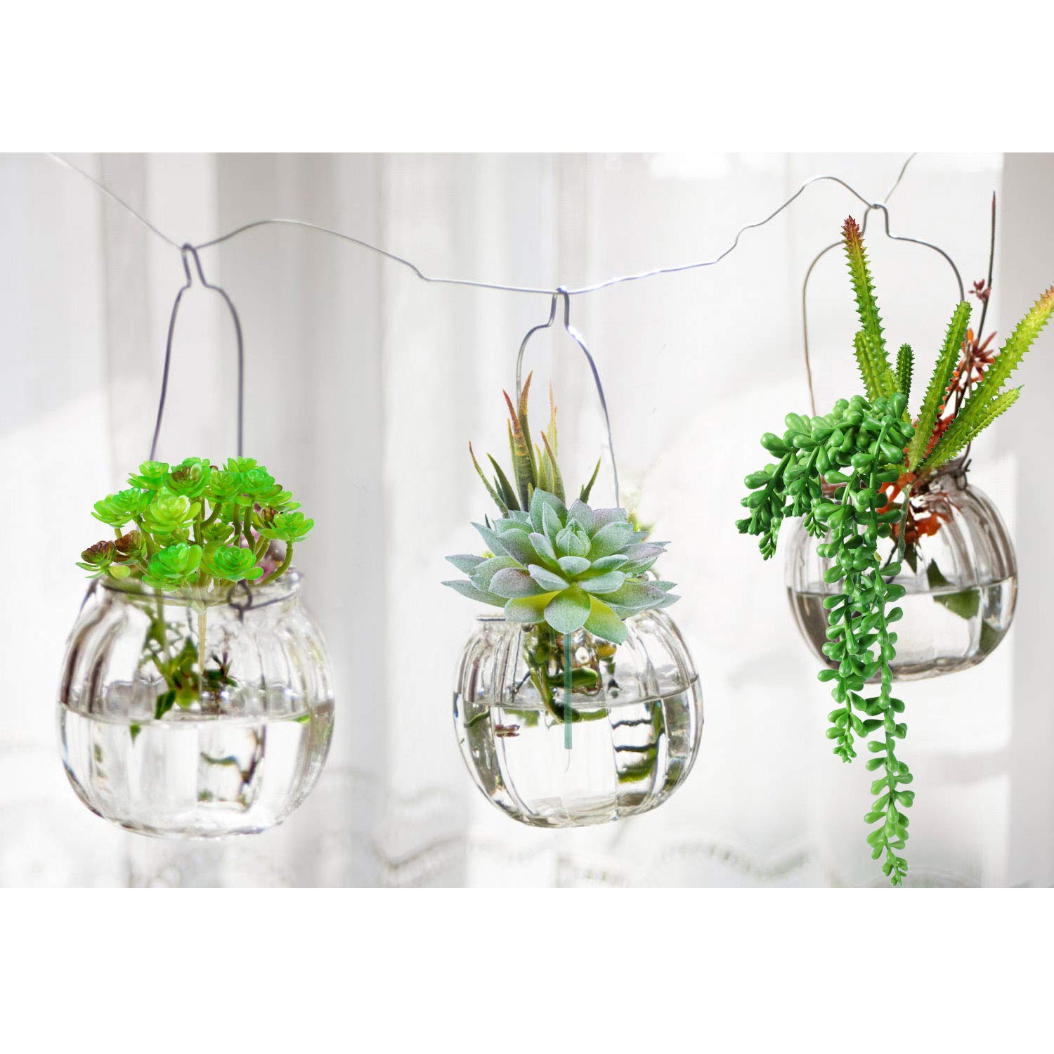 Beaspire Artificial Fake Succulent Plants 5 PCS Fake Plants Unpotted Faux Succulent Assorted for Indoor or Outdoor Decor, Office and Garden Arrangements Decoration