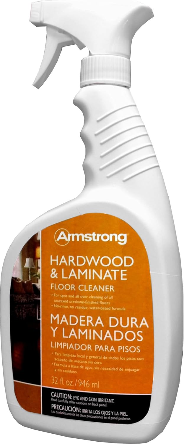 Armstrong Hardwood & Laminate Floor Cleaner 32oz Spray Bottle Amazon