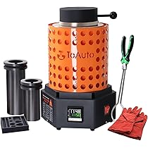 Metal Casting Supplies LTKJ 2pcs 12" Long Graphite Crucible Stirring Rod For Melting Casting Refining Gold-Silver Copper 5/16" Diameter Graphite Rod