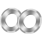 Trivd Frol 2 PCS Manual Wire Stripper Replacement Blades, Tungsten Steel | Universal Precision Cutting Wheel for Manual &amp; Electric Wire Stripping Machine, 0.06"-1" Copper Cable Stripper Accessories