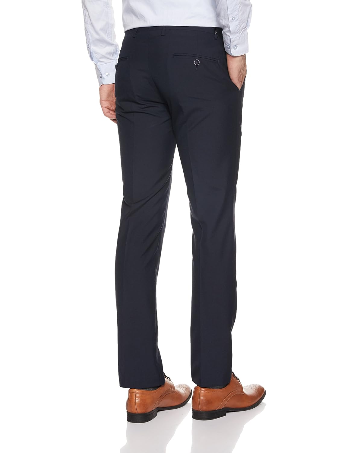 arrow new york men's pleat-front formal trousers