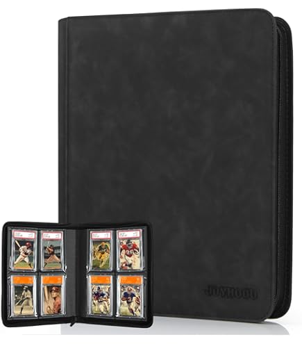 Amazon.com: MORABTO Graded Card Binder,Holds 40 Graded Cards,4 Pocket Slab Binder For PSA,Premium Graded Card Holder with Sleeves Blue : Toys & Games Amazon.com: MORABTO Graded Card Binder,Holds 40 Graded Cards,4 Pocket Slab Binder For PSA,Premium Graded Card Holder with Sleeves Blue : Toys & Games