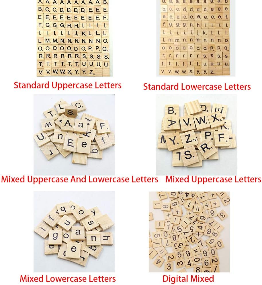 Lowercase Letter Liyhh 100 Pcs Wooden Alphabet Scrabble Tiles English Letters Diy Wood Crafts 18xmm Craft Supplies Woodcrafts Innovativebiz In