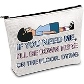 Cartoon Quote Gift Tina Belcher Makeup Bag Cartoon TV Show Merchandise Inspired Gift For Tina Fans(FLOOR.DYING)