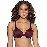 Vanity Fair Women's Body Caress Underwire Bra 75335, Moody Maroon, 36C