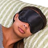 Super Silky Super-Soft Sleep Mask With Free Ear Plugs and Carry Case By 40 Winks. This Premium Quality Eye Mask is Ultra Lightweight & Comfortable - Has An Adjustable Strap to Fit All Head Sizes - Sleep Anywhere Anytime - Ideal for Men, Women and Children - Perfect for Travelers - Sleep Satisfaction Guaranteed