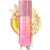 Cake Beauty The Finishing Touch Mist - Lemon &amp; Vanilla Blossom - 200 mL | Hair &amp; Body Spray - Gourmand Candied Lemon &amp; Vanilla Blossom, Vitamin E &amp; Argan Oil - 6.8 Fl Oz - Limited Edition