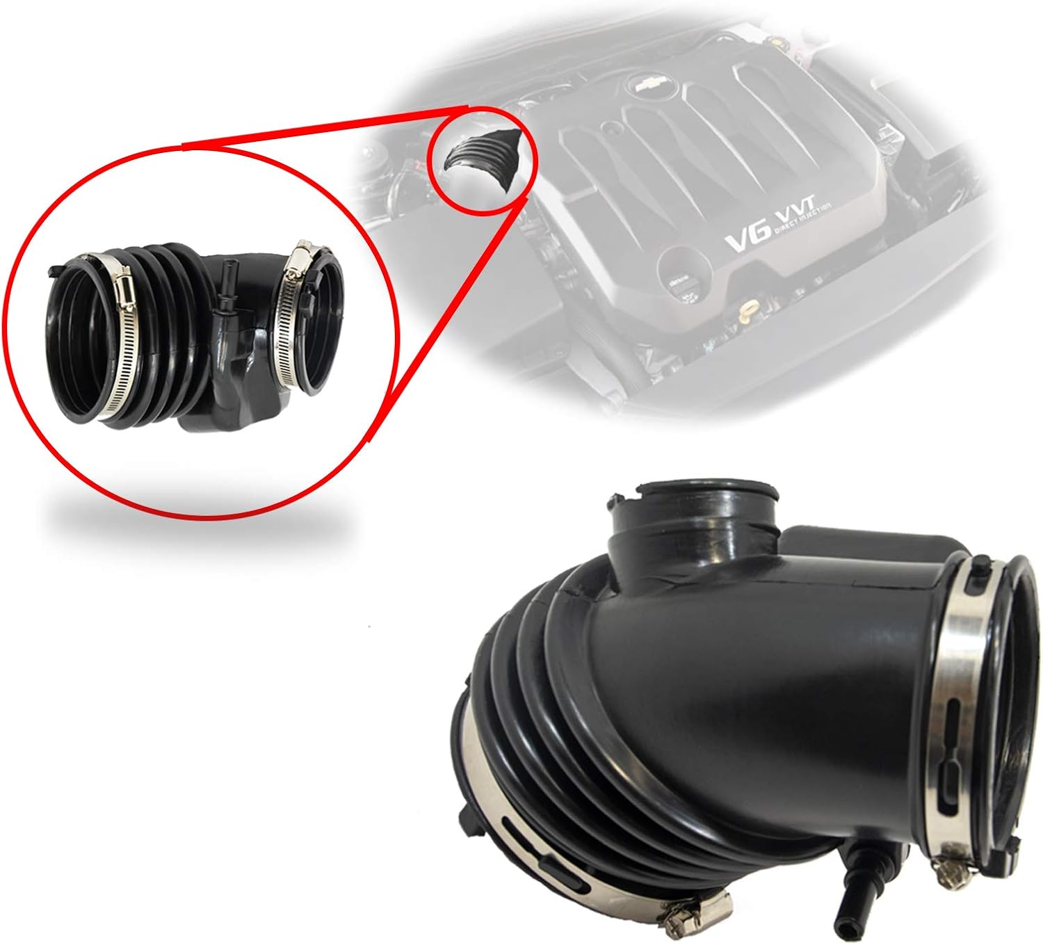 Air Intake Hose Replacement for 20142019 Chevy Impala 20132019
