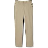 French Toast Boys' Adjustable Waist Relaxed Fit Twill Pant (Standard, Slim & Husky)