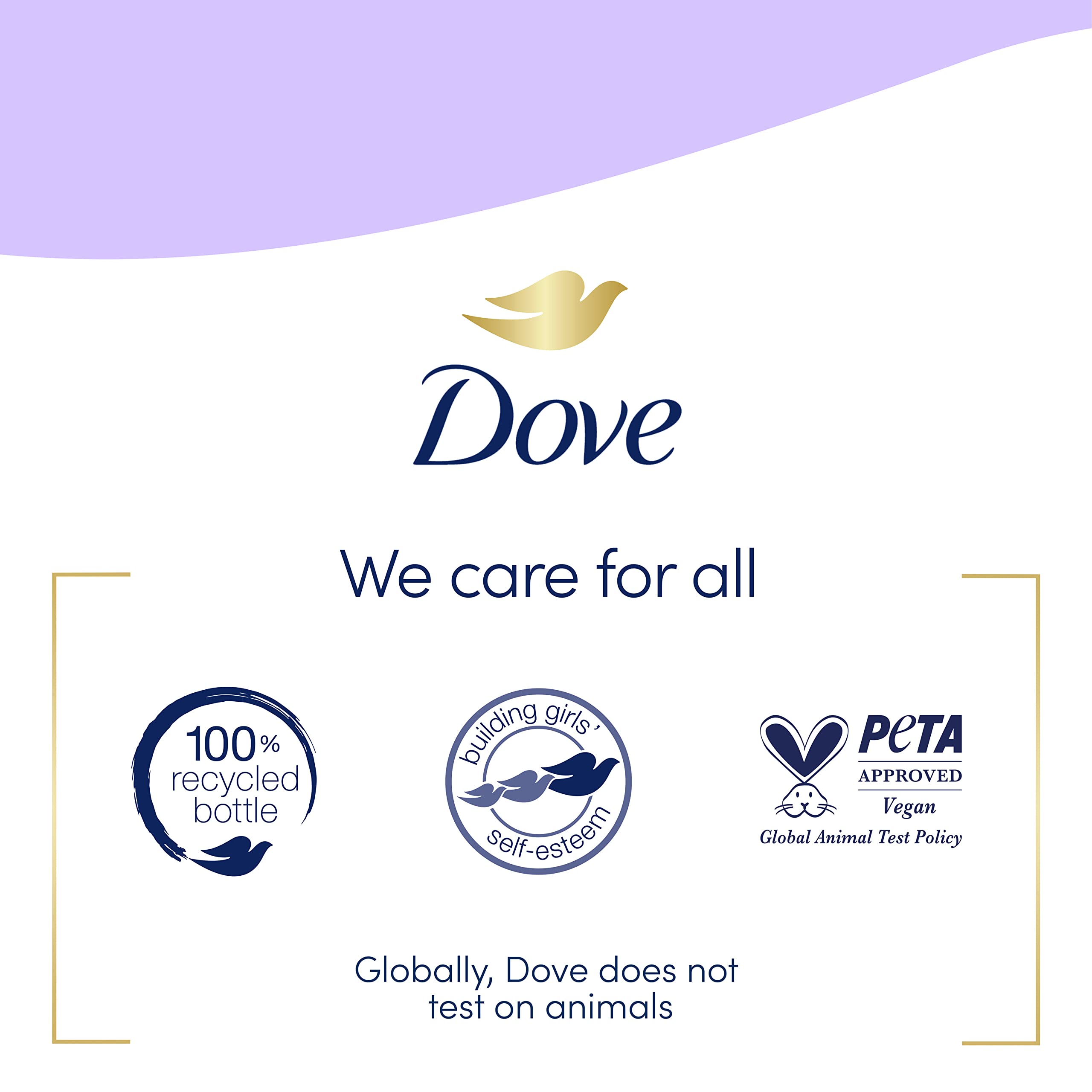 Dove Foaming Hand Wash Lavender & Rice Milk Pack of 4 Protects Skin from Dryness, More Moisturizers than the Leading Ordinary Hand Soap, 10.1 oz