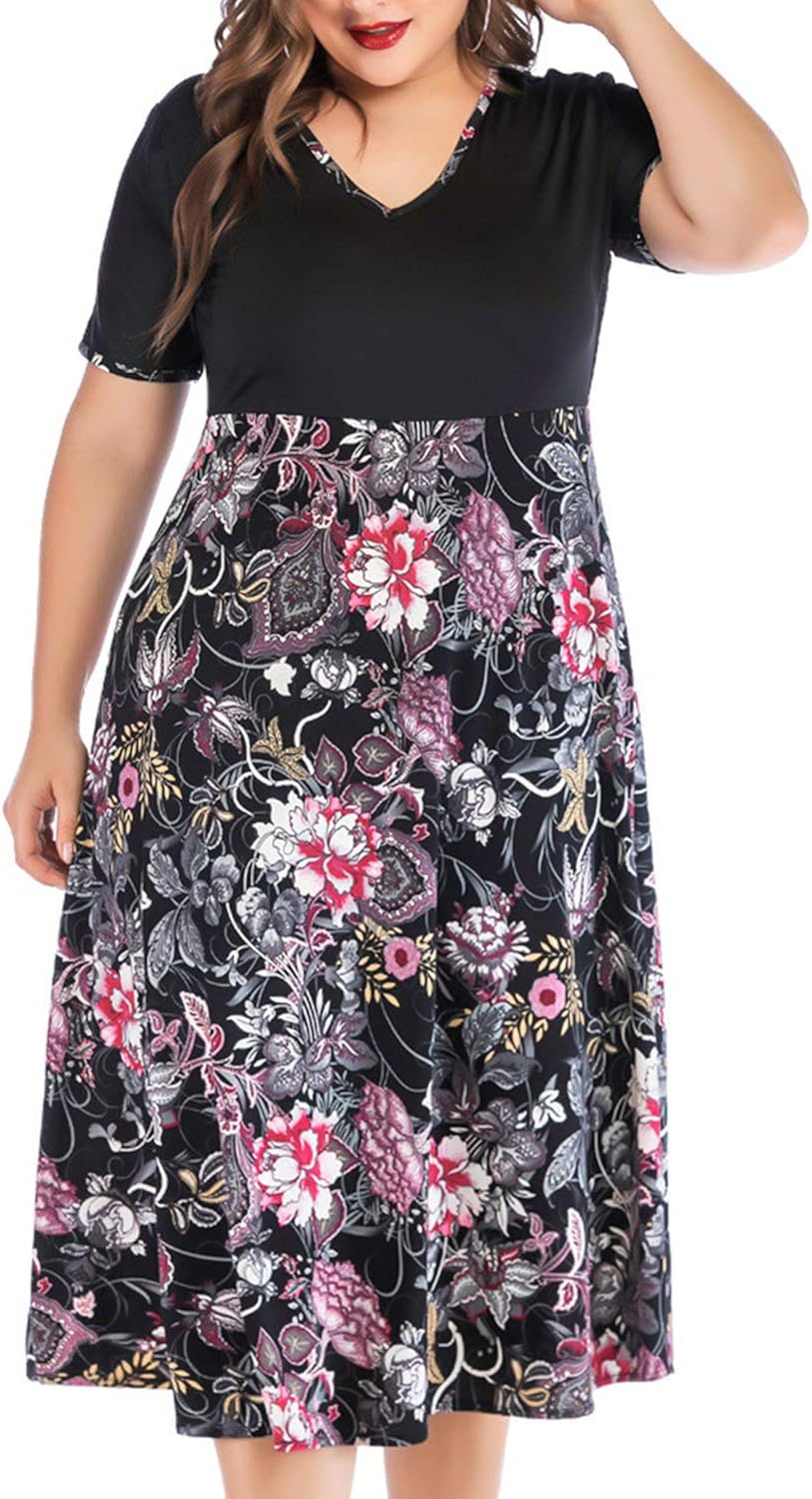 soft pink dress plus size