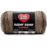 Coats &amp; Clark Super Saver Ombre Yarn, 10 oz, Cocoa