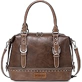 Wrangler Doctor Bag Top Handle Purse Hobo Shoulder Barrel Satchel Handbags for Women