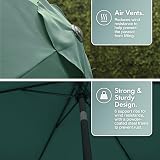 VonHaus Parasol 2.7M Garden Patio Umbrella Sun Shade with Tilt view 5