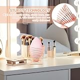 cailiya Makeup Sponge Holder Drying Rack Beauty Egg Puff Stand - 3PCS Gold view 6