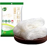 SXET Mung Bean Thread Noodles, LungKuw Mung Bean Vermicelli, Fine Mung Been Glass Noodles for Stir-fries, Soups, Salads, 180g