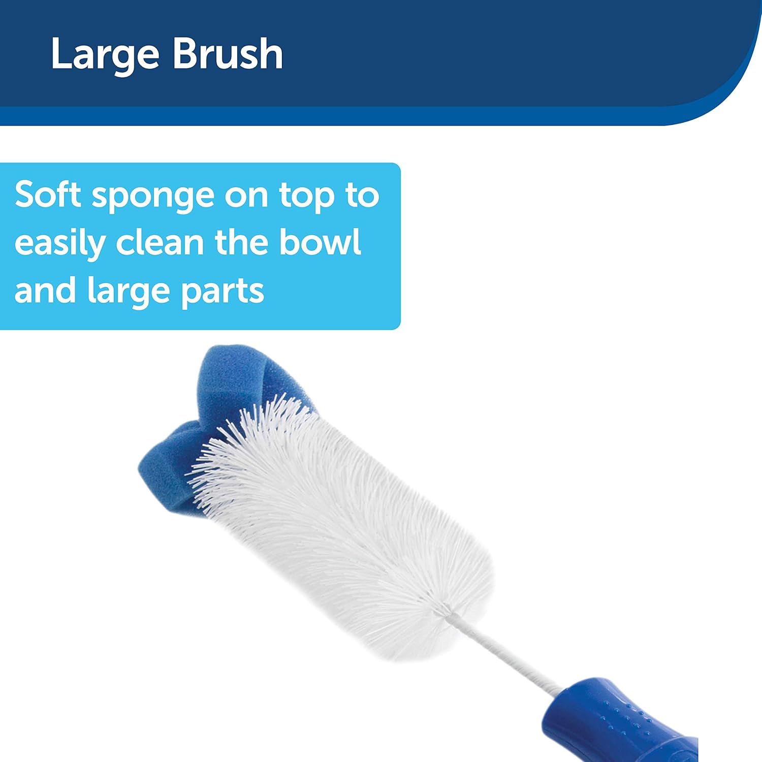 Pet Supplies : PetSafe Drinkwell Dog and Cat Water Fountain Cleaning Kit, 3 Brushes, blue, 1 3/8', 1 5/8', 2' brushes : Pet Self Waterers : 