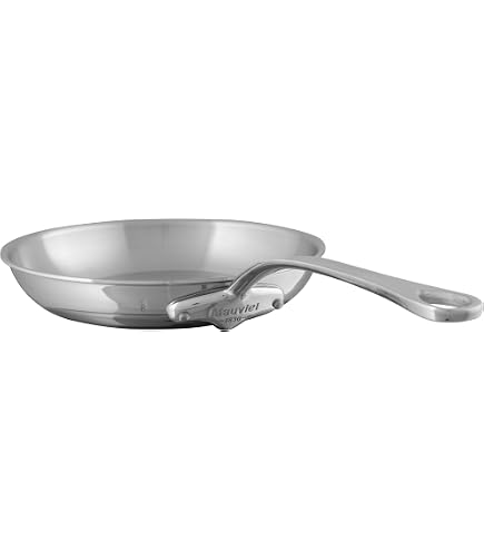 Amazon.com: Mauviel M'Cook B 5-Ply Polished Stainless Steel Frying