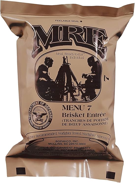 ULTIMATE MRE, Pack Date Printed on Every Meal MealReadyToEat