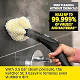 Kärcher SC 3 EasyFix Steam Cleaner 1900W 3.5 bar 1L Floor Kit view 2