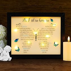 Fabuday Memorial Gifts LED Shadow Box - Picture