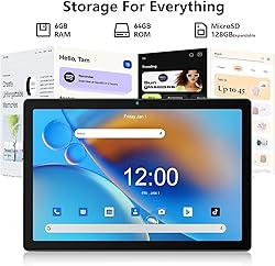 ZOFYWNAS Tablet Android 13 Tablets 10 inch, 6GB RAM