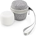 Babelio Portable White Noise Machine + Travel Case in Grey, for Adults Kids Baby