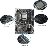 Oikabio B75 12 Card Mining Motherboard G620 CPU Fan Cable 12x USB3.0 LGA1155 view 9