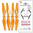 Master Airscrew Stealth Propellers for DJI Mavic Air - Orange, 4 pcs