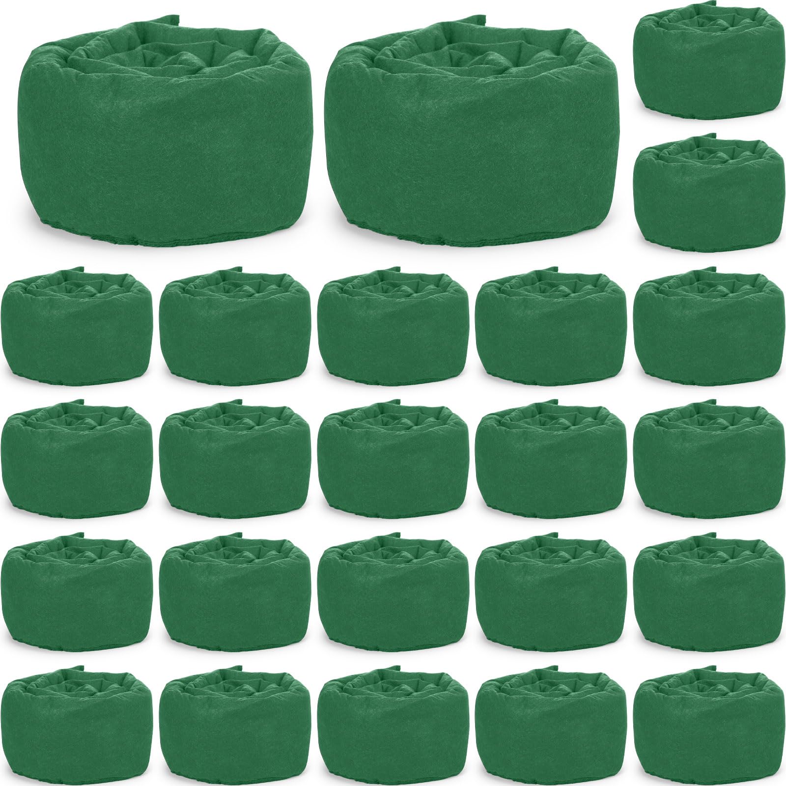 Photo 1 of 10 Pcs Water Barrier 5 ft x 6.5 Inch Flood Barriers for Home Reusable Absorbent Flooding Prevention Barriers Sandless Sandbags for Home Door Garage Basement