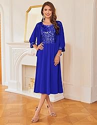 Mother of The Bride Dress Evening Party Birthday