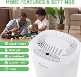 Meaco MeacoDry ABC Dehumidifier White 10L/Day Energy Efficient Quiet Compressor view 4