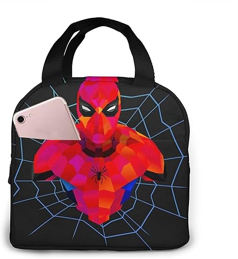 Amazon マーベル スパイダーマン ランチバッグ 大容量 保温 保冷 断熱 防水 かわいい おしゃれ 飲み物 お弁当いれ 便利 通勤 通学 買い物 お花見 運動会 q 行楽 アウトドア ランチバッグ ランチ巾着 ランチベルト オンライン通販