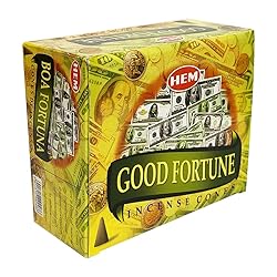 Good Fortune Incense Cones And Cone Incense Burner