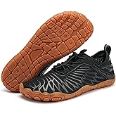RUFONE Hike Barefoot Shoes for Women Men Breathable & Non-Slip Athletic Footwear Wide Toe Water Shoes,Designed for Walking,Running&Swimming