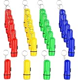 Winbar Mini Flashlight Keychain, 24PCS Bulk Assorted Colors Toy Flashlight for Hiking Camping Party for Kids Night Reading Party Camping Emergency and Hunting
