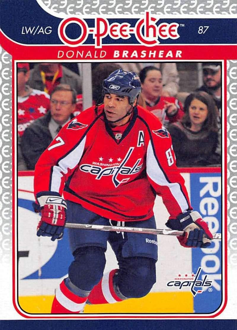 Amazon Com 2009 10 Opc O Pee Chee Hockey 114 Donald Brashear Washington Capitals Official 09 10 Nhl Trading Card Fresh Out Of Pack Condition Collectibles Fine Art