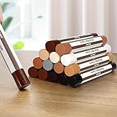 Boncart Wood Filler Sticks,12 Colors Wood Wax Crayons | For Repairing Scratches, Scuffs, Cracks, and Nail Holes on Wood Furniture, Floors, Cabinets, Tables, and Doors