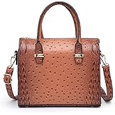 Shiny Patent Faux Leather Handbags Barrel Top Handle Purse Satchel Bag Shoulder Bag for Women