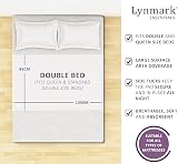 Lynmark Waterproof Bed Protector with Tuck-In Flaps 135x85cm White view 2