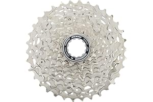 SHIMANO 105 Cs-R7101 12-Speed Cassette Silver, 11-34T, 12- Speed