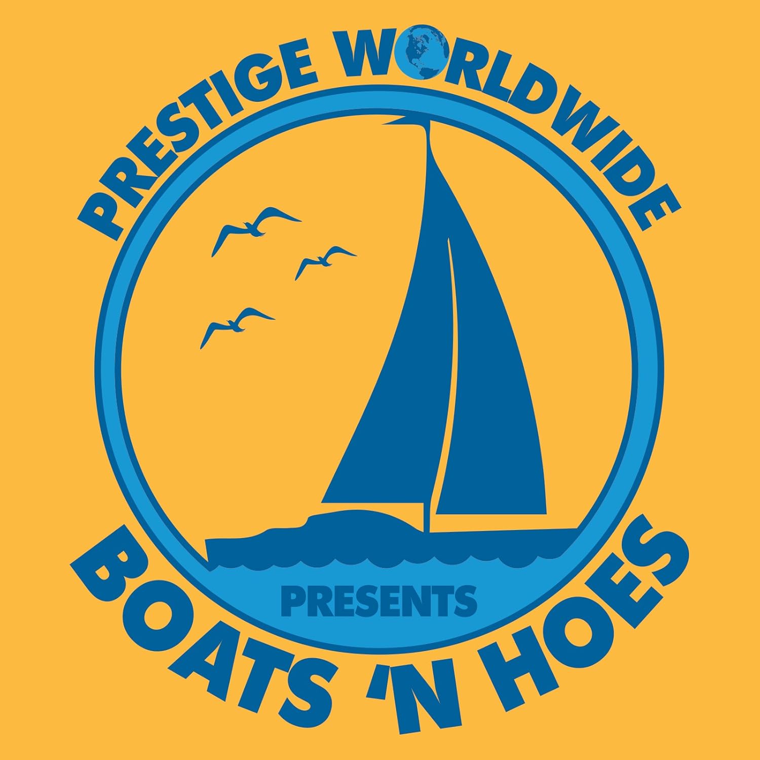 UGP Campus Apparel Prestige Worldwide Presents Boats 'n Hoes - Funny Summer Movie Tank Top: Clothing