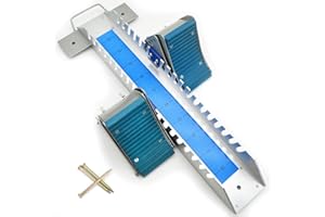 DITOSH Starting Blocks Multi-Function 6 Angle Adjustable Aluminum Track and Field Starting Block for Sprinting for Athletics Plastic Runway Cinder Track 25in