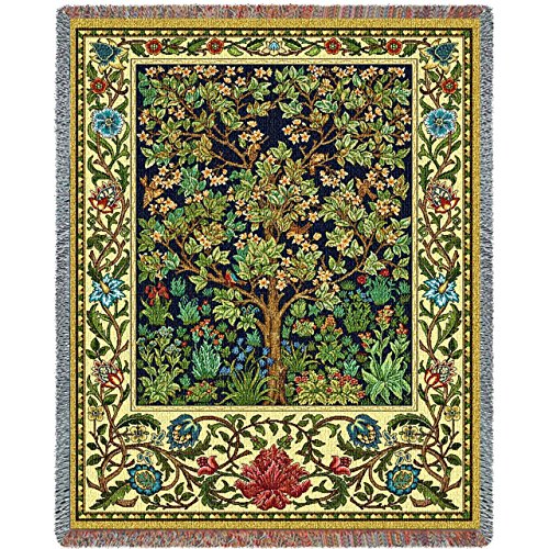 William Morris Tree of Life - stained glass home wall art decor