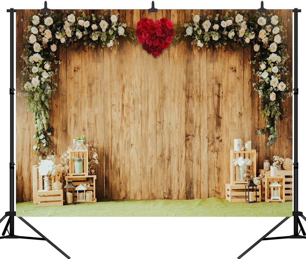 DePhoto 8X6FT Valentine�s Day Wedding Party