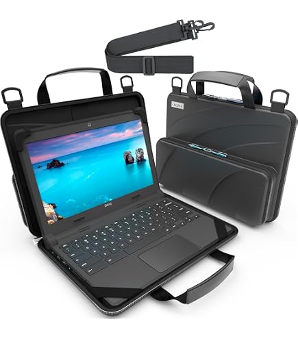 13.Chromebook 本体 充電器 ガイドブック マウス バッグ セット Amazon.com: UZBL 13-14 Inch Always-on Chromebook Protective Hard