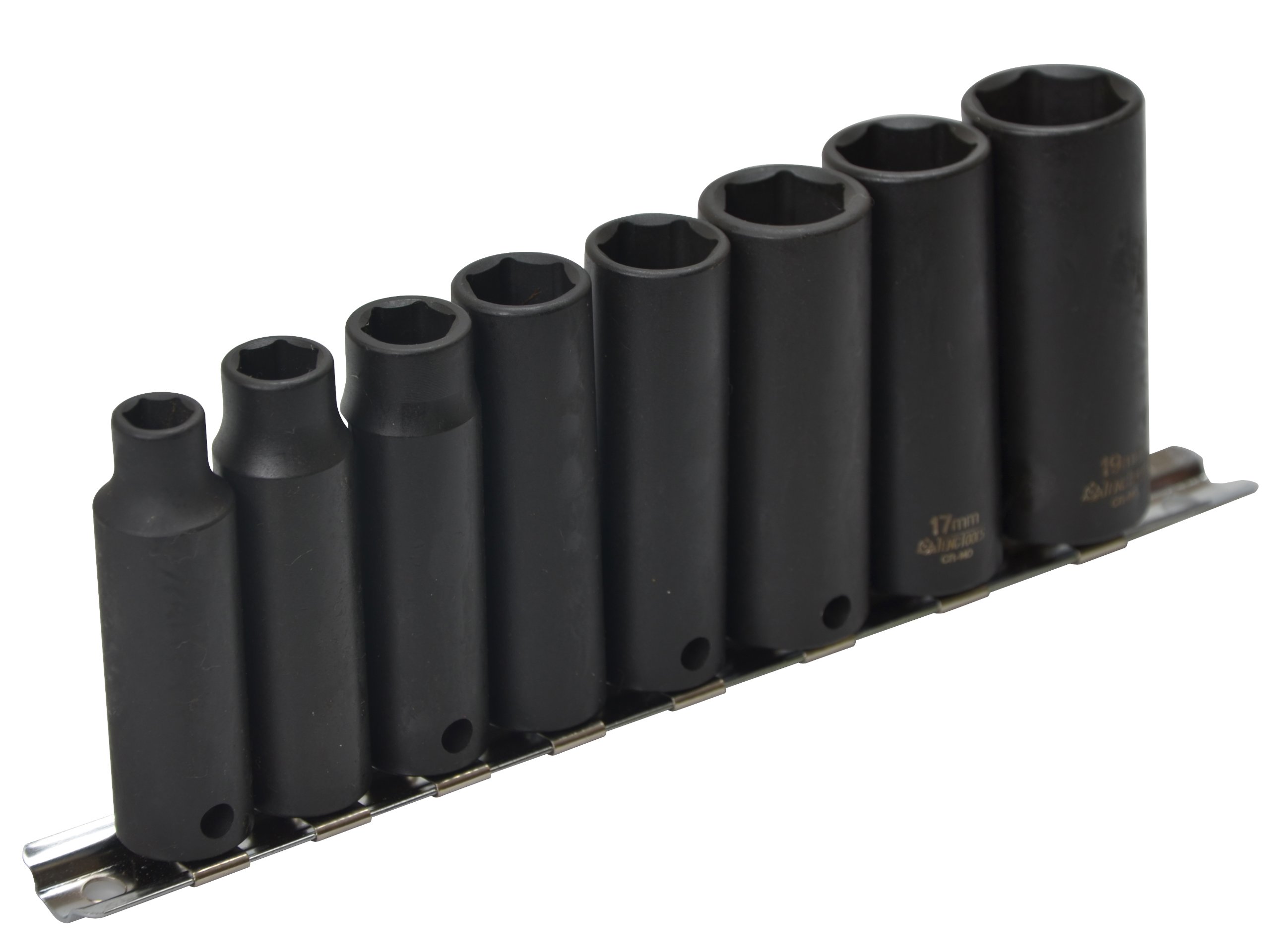 Teng 9386 40976 Deep Impact Socket Set Metric Drive (8 Pieces)