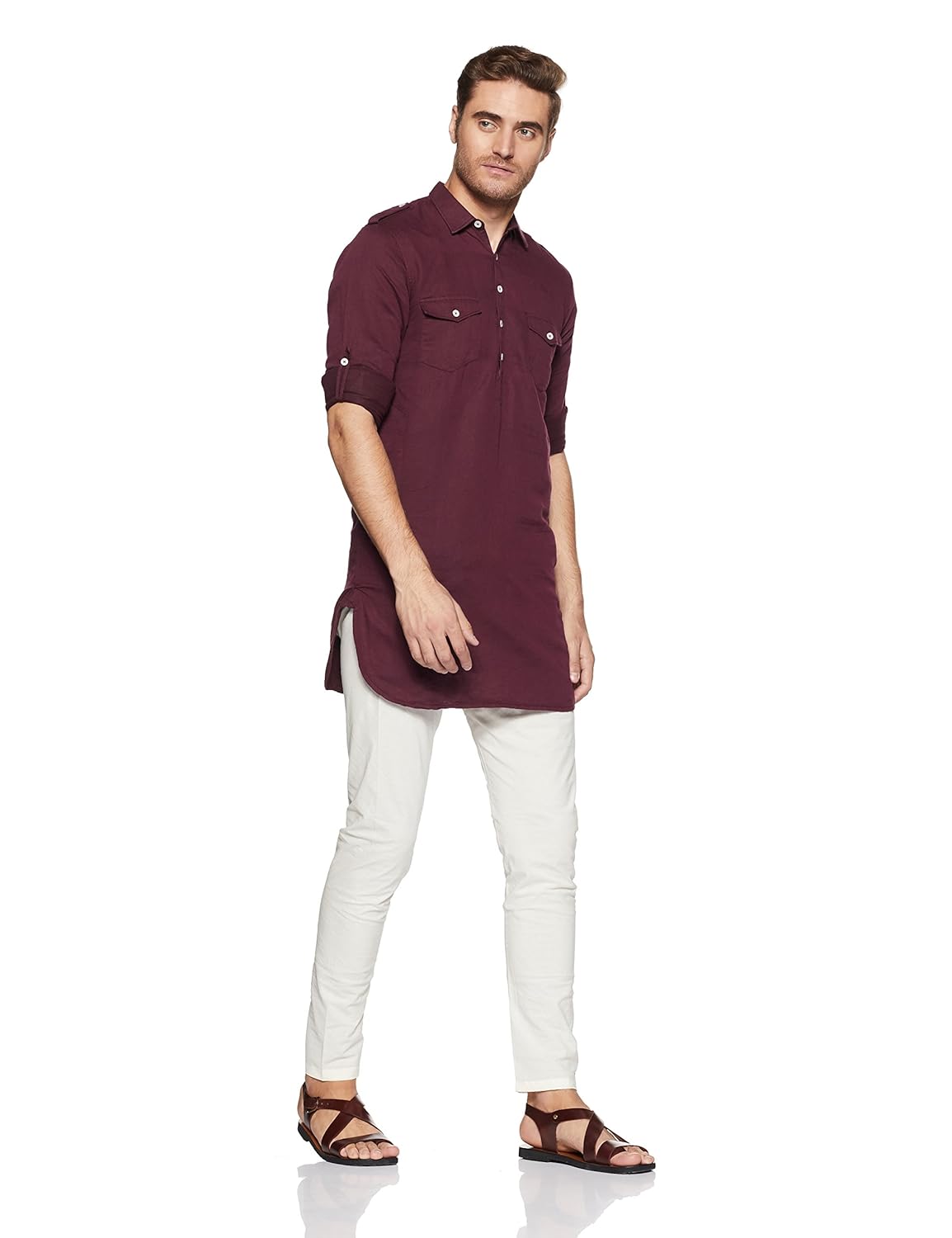 peter england men's cotton kurta