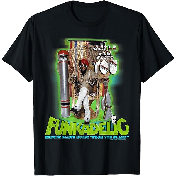 Amazon.com: George Clinton Funky Maggot Brain T-Shirt