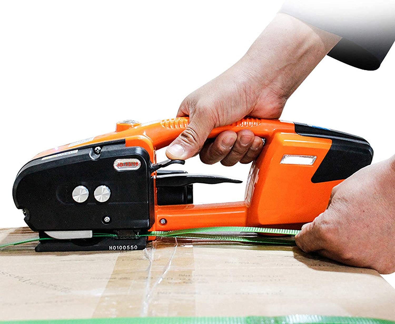 Buy Electric Strapping Machine for 1/25/8in PP PET Straps 3000mah Battery Powered Automatic